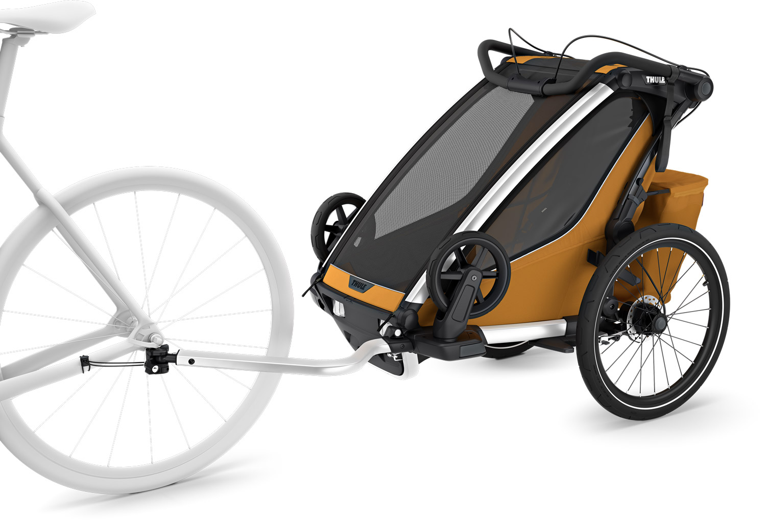 Thule Chariot Sport 2 Single natural gold – Bild 5