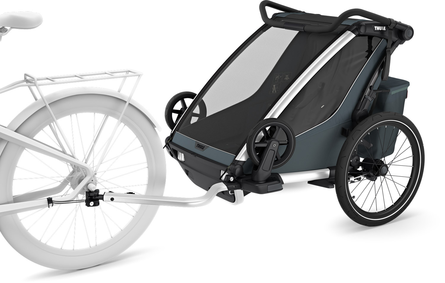 Thule Chariot Cross 2 Double dark slate – Bild 4