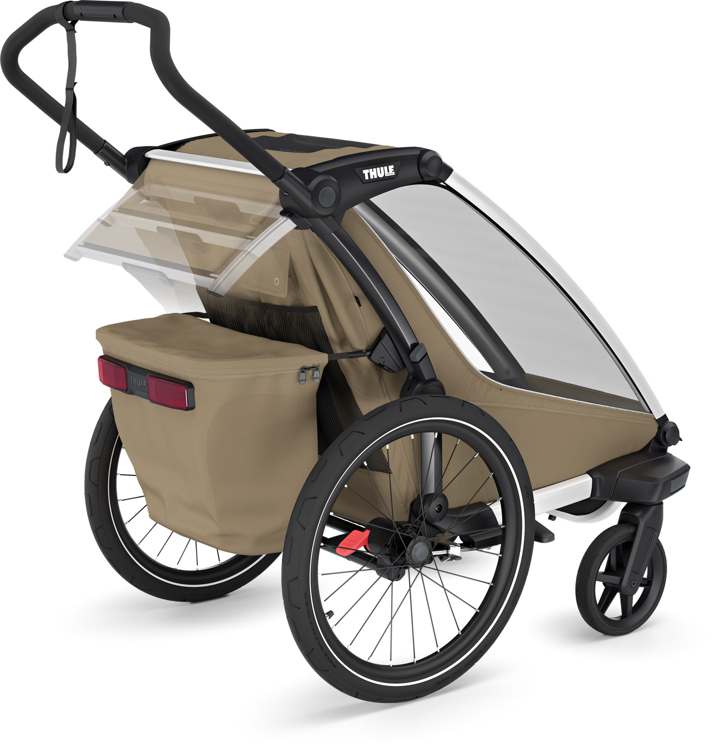 Thule Chariot Cross 2 Single faded khaki – Bild 8