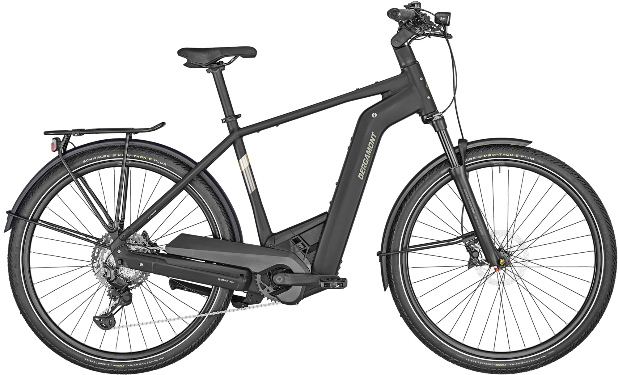 Bergamont E-Horizon Premium Expert Gent Matt Black